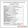 Automatic Filtration Valve Runxin 53502 2m³/h